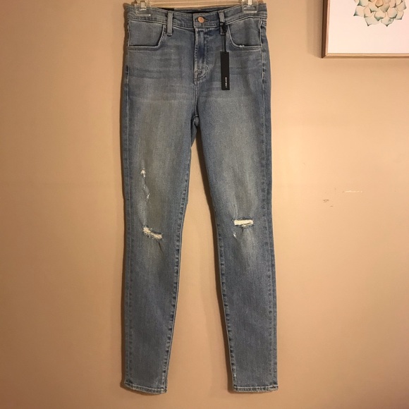 NWT J Brand Maria High-Rise Skinny Jeans - Picture 2 of 11